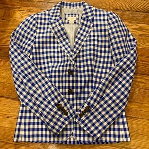 Super cute gingham blazer
